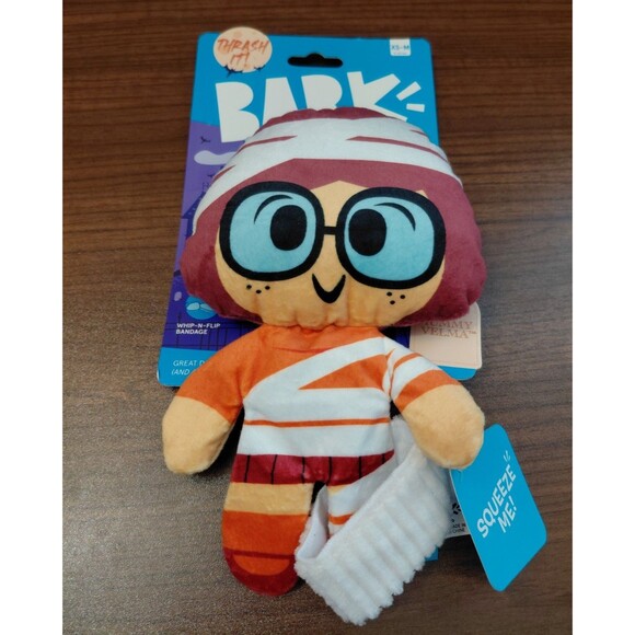 Bark Box SCOOBY DOO Mummy VELMA Toy Plush Squeaker Crinkle ~ New ~ for XS/M Dog - Picture 1 of 3